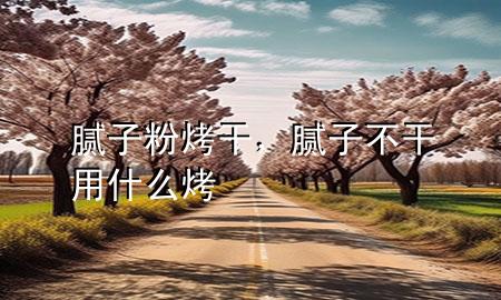 膩子粉烤干，膩子不干用什么烤