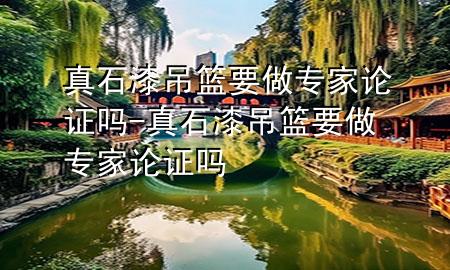 真石漆吊籃要做專家論證嗎-真石漆吊籃要做專家論證嗎