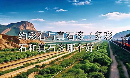 絢彩石與真石漆（多彩石和真石漆哪個(gè)好）