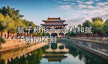 膩子粉形態(tài)-涂料和膩子粉的區(qū)別