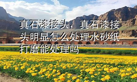 真石漆接頭，真石漆接頭明顯怎么處理水砂紙打磨能處理嗎