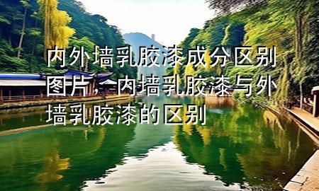 內(nèi)外墻乳膠漆成分區(qū)別圖片，內(nèi)墻乳膠漆與外墻乳膠漆的區(qū)別