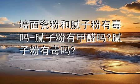 墻面瓷粉和膩?zhàn)臃塾卸締?膩?zhàn)臃塾屑兹﹩? 膩?zhàn)臃塾卸締?