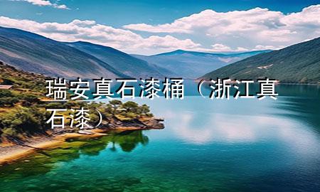 瑞安真石漆桶（浙江真石漆）