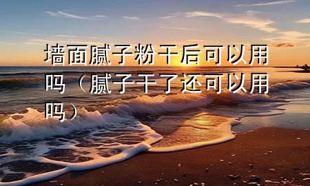 墻面膩?zhàn)臃鄹珊罂梢杂脝幔佔(zhàn)痈闪诉€可以用嗎）
