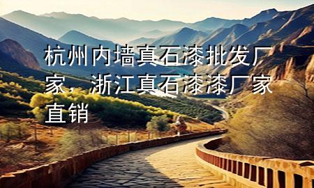杭州內(nèi)墻真石漆批發(fā)廠家，浙江真石漆漆廠家直銷