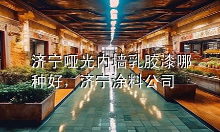 濟(jì)寧啞光內(nèi)墻乳膠漆哪種好，濟(jì)寧涂料公司