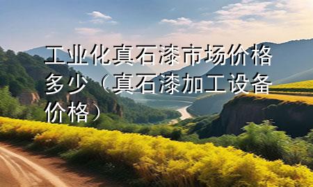 工業(yè)化真石漆市場價(jià)格多少（真石漆加工設(shè)備價(jià)格）