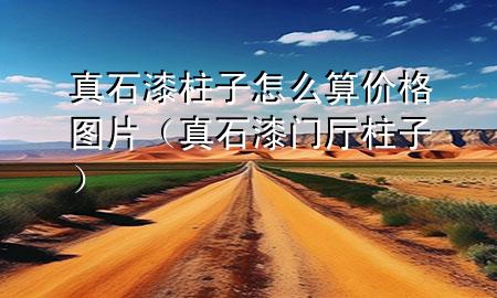 真石漆柱子怎么算價格圖片（真石漆門廳柱子）