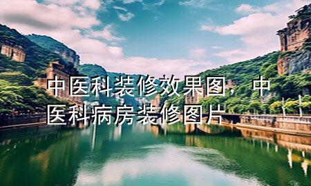 中醫(yī)科裝修效果圖，中醫(yī)科病房裝修圖片