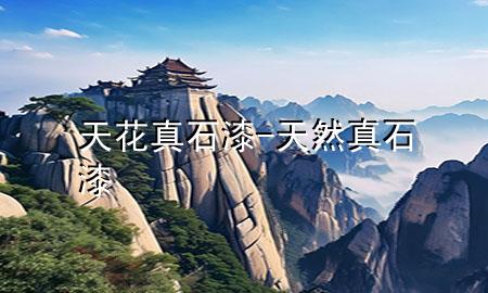 天花真石漆-天然真石漆