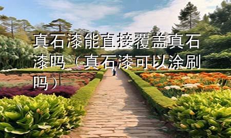 真石漆能直接覆蓋真石漆嗎（真石漆可以涂刷嗎）