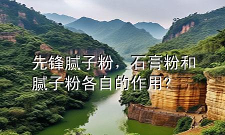 先鋒膩?zhàn)臃?，石膏粉和膩?zhàn)臃鄹髯缘淖饔?