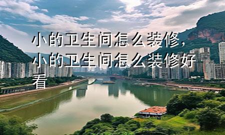 小的衛(wèi)生間怎么裝修，小的衛(wèi)生間怎么裝修好看