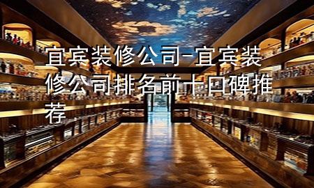 宜賓裝修公司-宜賓裝修公司排名前十口碑推薦