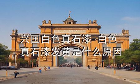 興國(guó)白色真石漆-白色真石漆發(fā)黃是什么原因