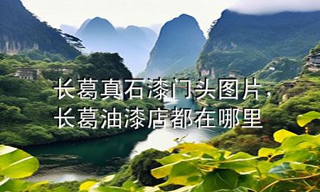 長葛真石漆門頭圖片，長葛油漆店都在哪里
