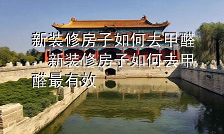 新裝修房子如何去甲醛，新裝修房子如何去甲醛最有效