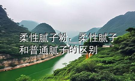 柔性膩?zhàn)臃?，柔性膩?zhàn)雍推胀佔(zhàn)拥膮^(qū)別