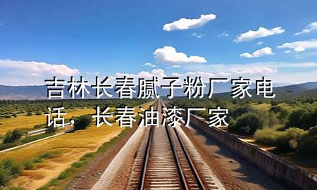 吉林長春膩?zhàn)臃蹚S家電話，長春油漆廠家