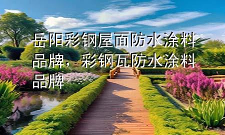 岳陽(yáng)彩鋼屋面防水涂料品牌，彩鋼瓦防水涂料品牌