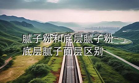 膩子粉和底層膩子粉-底層 膩子 面層 區(qū)別