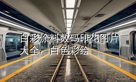 白彩涂料數(shù)碼印花圖片大全，白色彩繪