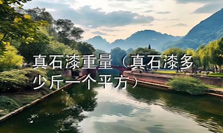 真石漆重量（真石漆多少斤一個(gè)平方）