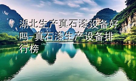 湖北生產(chǎn)真石漆設(shè)備好嗎-真石漆生產(chǎn)設(shè)備排行榜