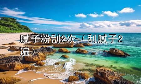 膩子粉刮2次（刮膩子2遍）