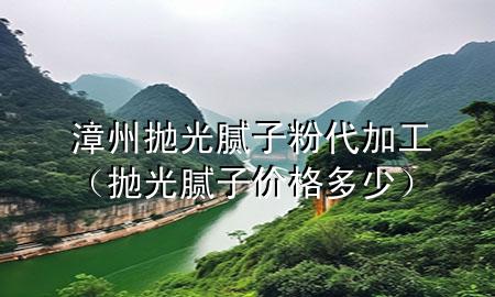 漳州拋光膩子粉代加工（拋光膩子價格多少）