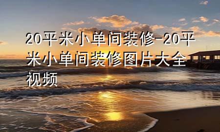 20平米小單間裝修-20平米小單間裝修圖片大全視頻