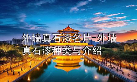 外墻真石漆名片-外墻真石漆種類與介紹