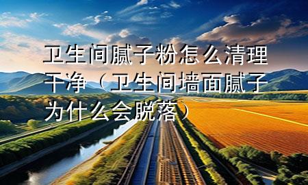 衛(wèi)生間膩?zhàn)臃墼趺辞謇砀蓛簦ㄐl(wèi)生間墻面膩?zhàn)訛槭裁磿?huì)脫落）