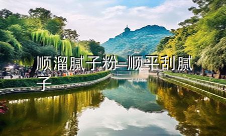 順溜膩子粉-順平刮膩子