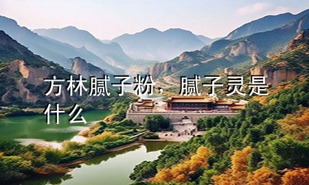 方林膩?zhàn)臃郏佔(zhàn)屿`是什么