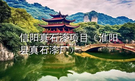 信陽真石漆項目（淮陽縣真石漆廠）