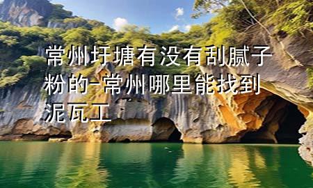 常州圩塘有沒有刮膩子粉的-常州哪里能找到泥瓦工