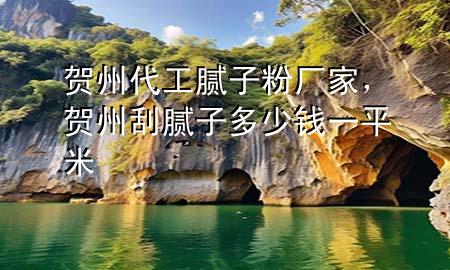 賀州代工膩?zhàn)臃蹚S家，賀州刮膩?zhàn)佣嗌馘X一平米