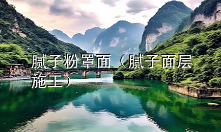 膩子粉罩面（膩子面層施工）