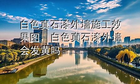 白色真石漆外墻施工效果圖，白色真石漆外墻會發(fā)黃嗎