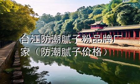 臺江防潮膩子粉品牌廠家（防潮膩子價格）