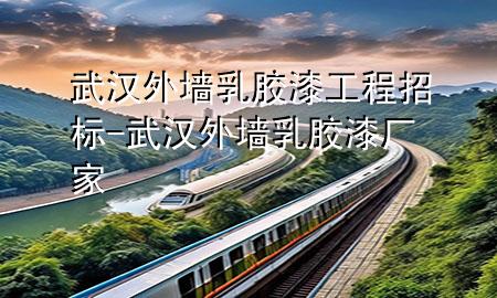 武漢外墻乳膠漆工程招標(biāo)-武漢外墻乳膠漆廠家