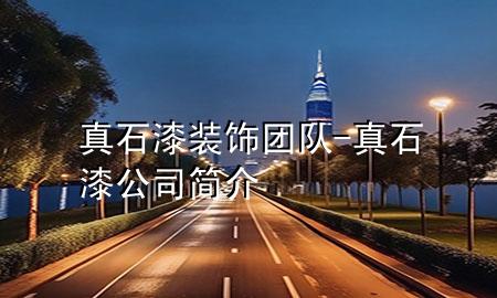 真石漆裝飾團隊-真石漆公司簡介