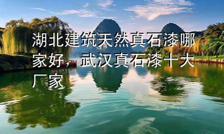 湖北建筑天然真石漆哪家好，武漢真石漆十大廠家