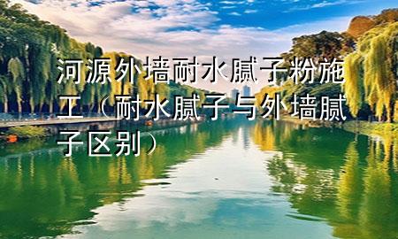 河源外墻耐水膩子粉施工（耐水膩子與外墻膩子區(qū)別）
