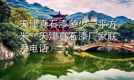 天津真石漆多少一平方米（天津真石漆廠家聯(lián)系電話）