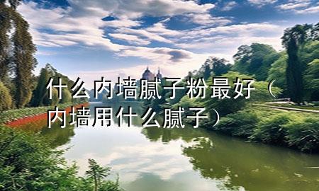 什么內(nèi)墻膩子粉最好（內(nèi)墻用什么膩子）