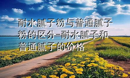 耐水膩子粉與普通膩子粉的區(qū)分-耐水膩子和普通膩子的價格