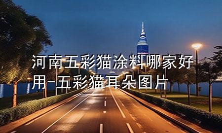 河南五彩貓涂料哪家好用-五彩貓耳朵圖片